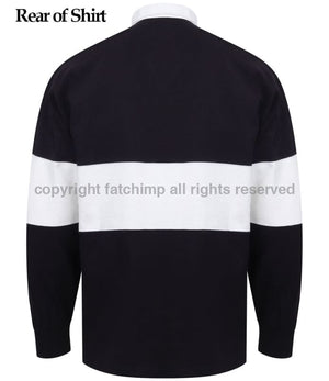 British Army Units Panelled Rugby Shirt