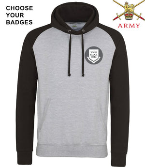 British Army Units Regimental Baseball Hoodie