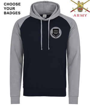 British Army Units Regimental Baseball Hoodie