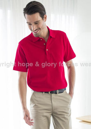 Polo Shirts - Build Your Own Regimental Embroidered Polo Shirt (Up To 5XL)