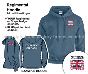 British Army Units Regimental Hoodie