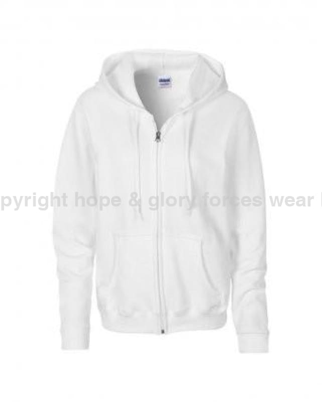 British Army Units Regimental Unisex Full Zip Hoodie