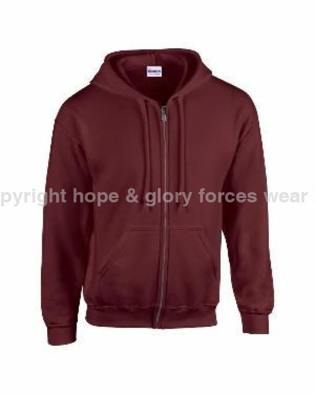 British Army Units Regimental Unisex Full Zip Hoodie