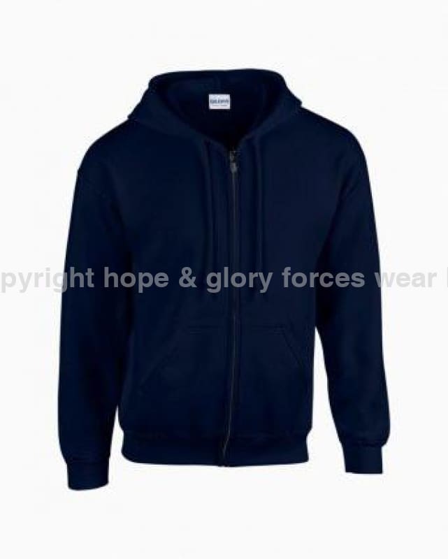 British Army Units Regimental Unisex Full Zip Hoodie