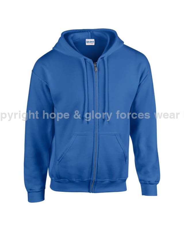 British Army Units Regimental Unisex Full Zip Hoodie