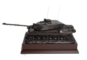 CHALLENGER 2 Cold Cast Bronze Tank