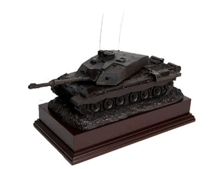 CHALLENGER 2 Cold Cast Bronze Tank