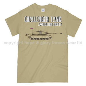 Challenger Tank Appreciation Society Printed T-Shirt