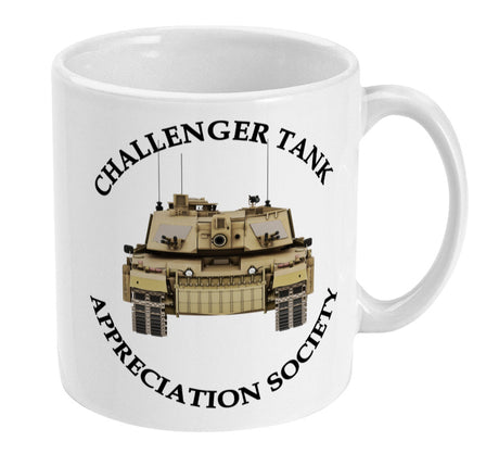 Challenger 2 Tank Appreciation Society Ceramic Mug