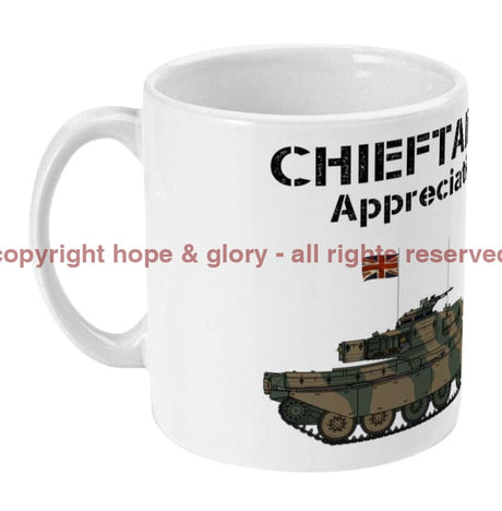 CHIEFTAIN TANK Appreciation Society Ceramic Mug