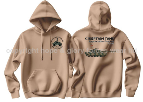 Chieftain Tank Appreciation Society Double Side Printed Hoodie