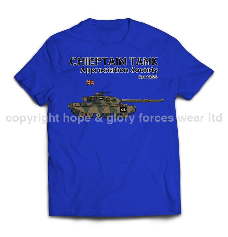 Chieftain Tank Appreciation Society Printed T-Shirt