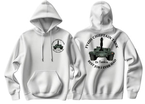 Chieftain Tank 'Best Job I Ever Had' Double Side Printed Hoodie