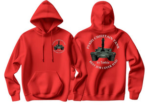 Chieftain Tank 'Best Job I Ever Had' Double Side Printed Hoodie