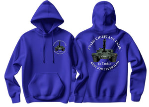 Chieftain Tank 'Best Job I Ever Had' Double Side Printed Hoodie