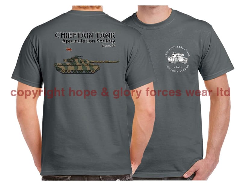 Chieftain Tank Best Job I Ever Had Double Side Printed T-Shirt