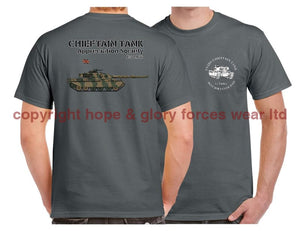 Chieftain Tank Best Job I Ever Had Double Side Printed T-Shirt