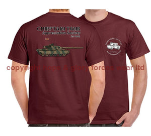 Chieftain Tank Best Job I Ever Had Double Side Printed T-Shirt