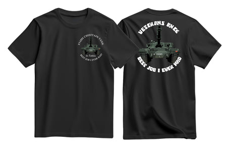 Chieftain Tank Veterans Rule Double Print T-Shirt