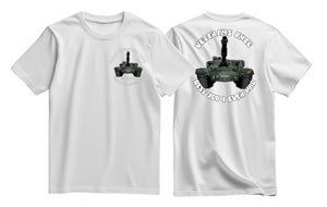 Chieftain Tank Veterans Rule Double Print T-Shirt