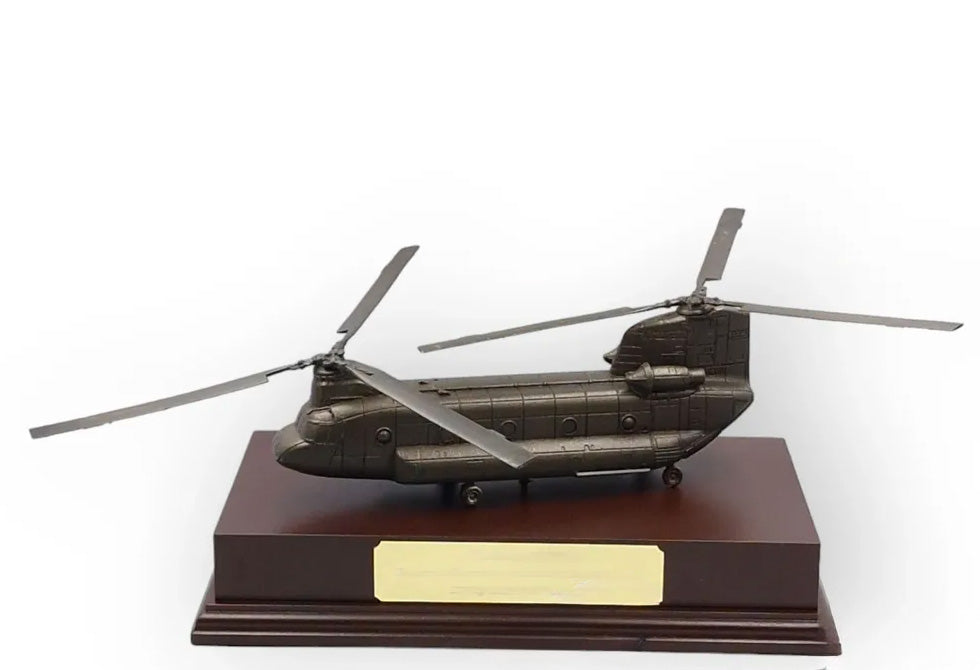 Chinook Cold Cast Bronze Statue