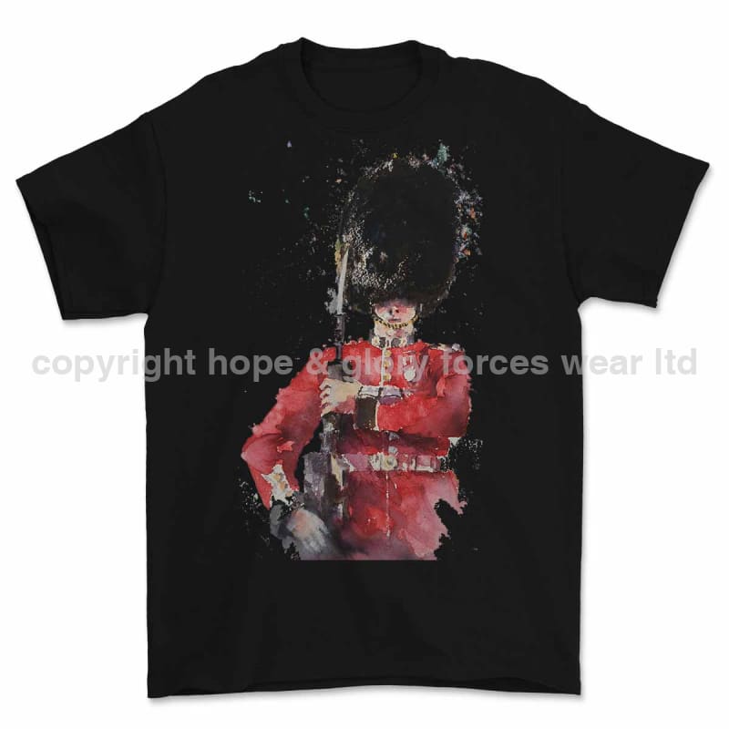 Coldstream Guards Change Arms Art Printed T-Shirt