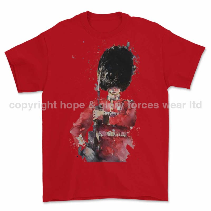 Coldstream Guards Change Arms Art Printed T-Shirt