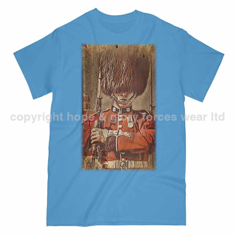 Coldstream Guards Guardsman Art Printed T-Shirt