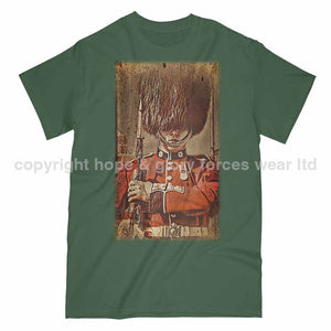 Coldstream Guards Guardsman Art Printed T-Shirt