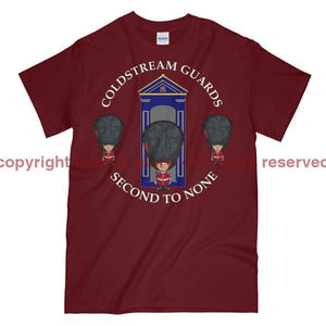 Coldstream Guards on Sentry Military Printed T-Shirt