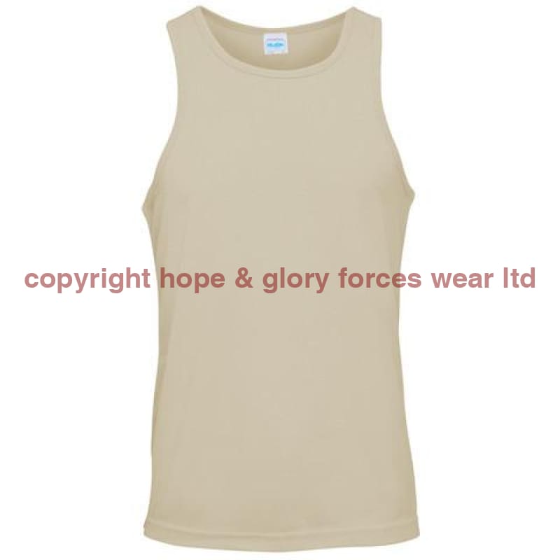 T-Shirts - Corps Of Army Music Embroidered Sports Vest