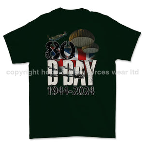 D-Day 80 Commemorative Printed T-Shirt