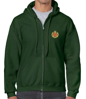 Duke of Lancaster's Regiment Unisex Full Zip Hoodie