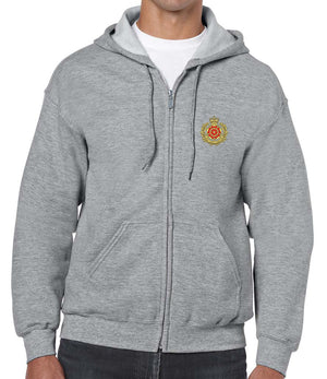 Duke of Lancaster's Regiment Unisex Full Zip Hoodie