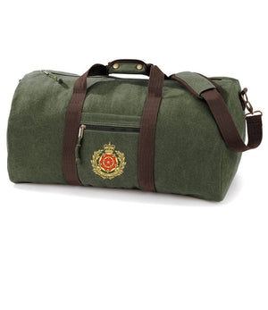 Duke of Lancaster's Regiment Vintage Canvas Holdall