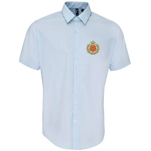 Duke of Lancaster's Regiment Embroidered Short Sleeve Oxford Shirt