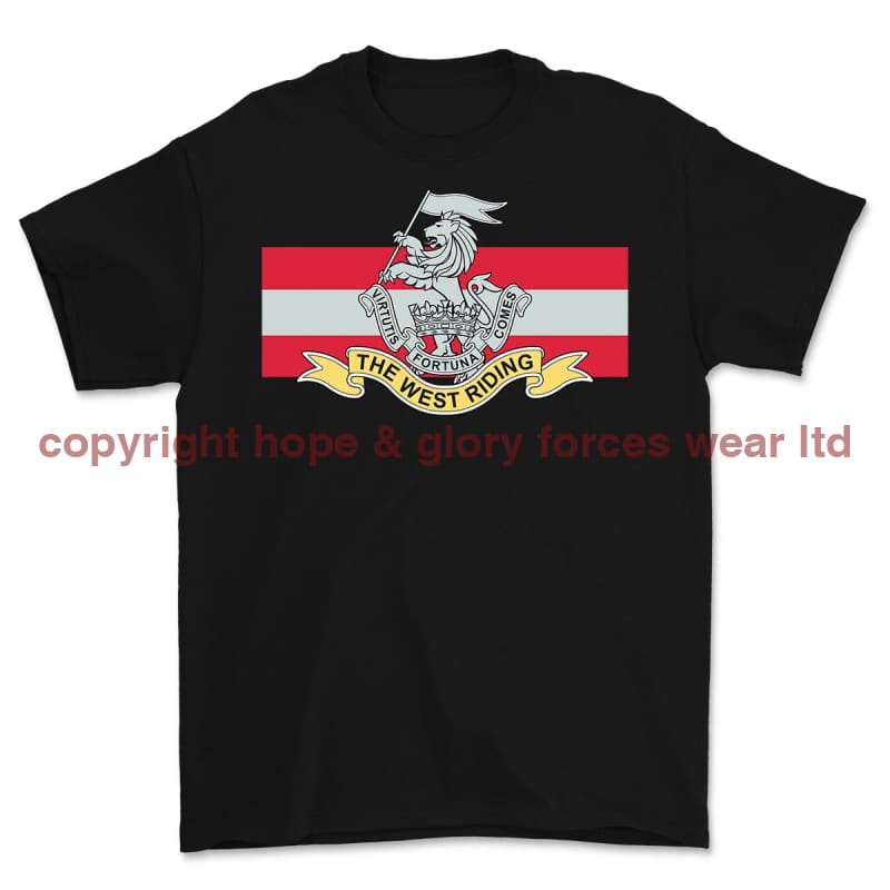 Duke Of Wellington's Regiment Printed T-Shirt