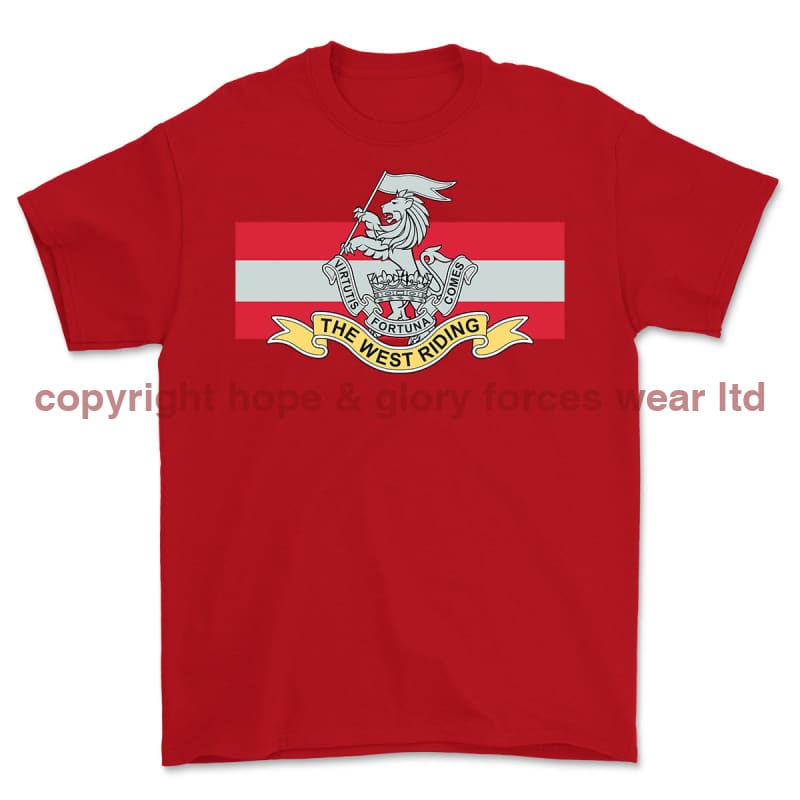 Duke Of Wellington's Regiment Printed T-Shirt