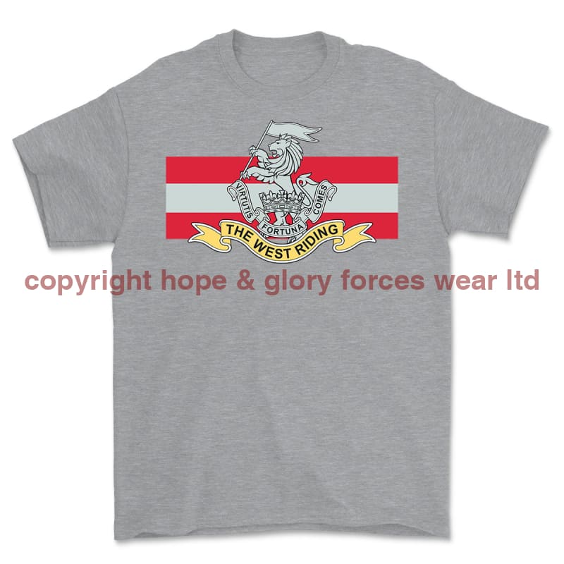 Duke Of Wellington's Regiment Printed T-Shirt