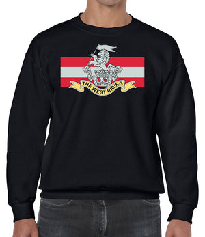 Duke Of Wellington's Regiment Front Printed Sweater