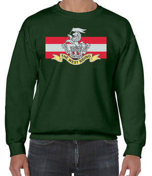 Duke Of Wellington's Regiment Front Printed Sweater