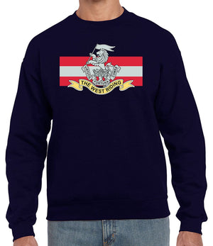 Duke Of Wellington's Regiment Front Printed Sweater