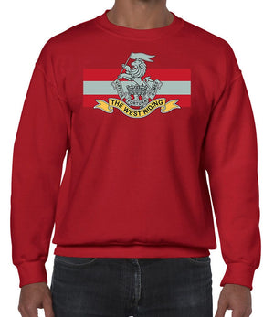 Duke Of Wellington's Regiment Front Printed Sweater