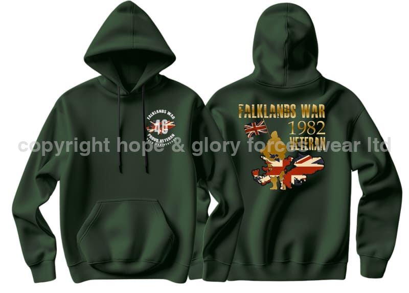 Falklands War Veteran Double Printed Hoodie