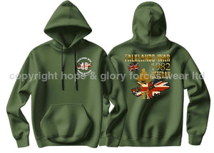 Falklands War Veteran Double Printed Hoodie