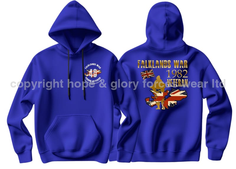 Falklands War Veteran Double Printed Hoodie