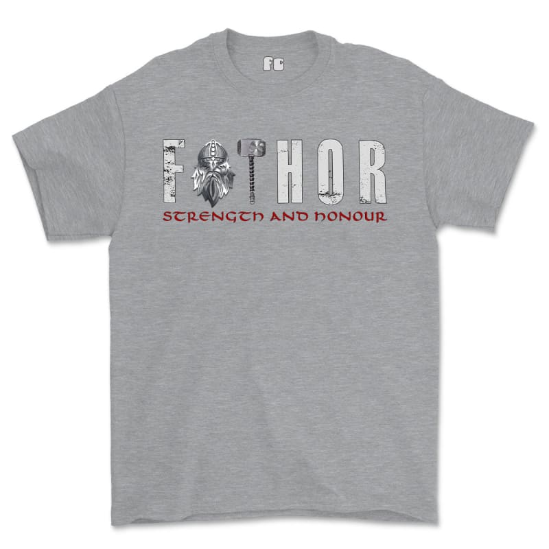 Fathor Strength and Honour Printed T-Shirt