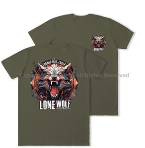 Formidable Force 'Lone Wolf' Double Printed T-Shirt