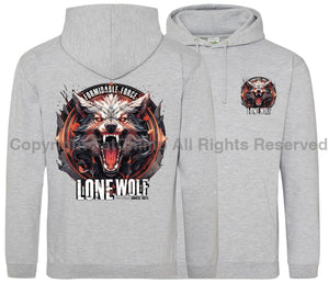 Formidable Force 'Lone Wolf' Double Side Printed Hoodie