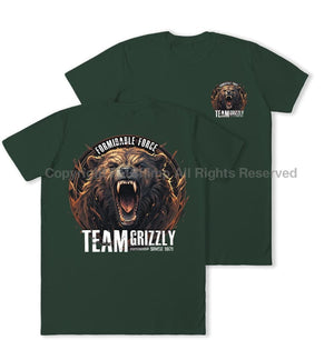 Formidable Force 'Team Grizzly' Double Printed T-Shirt